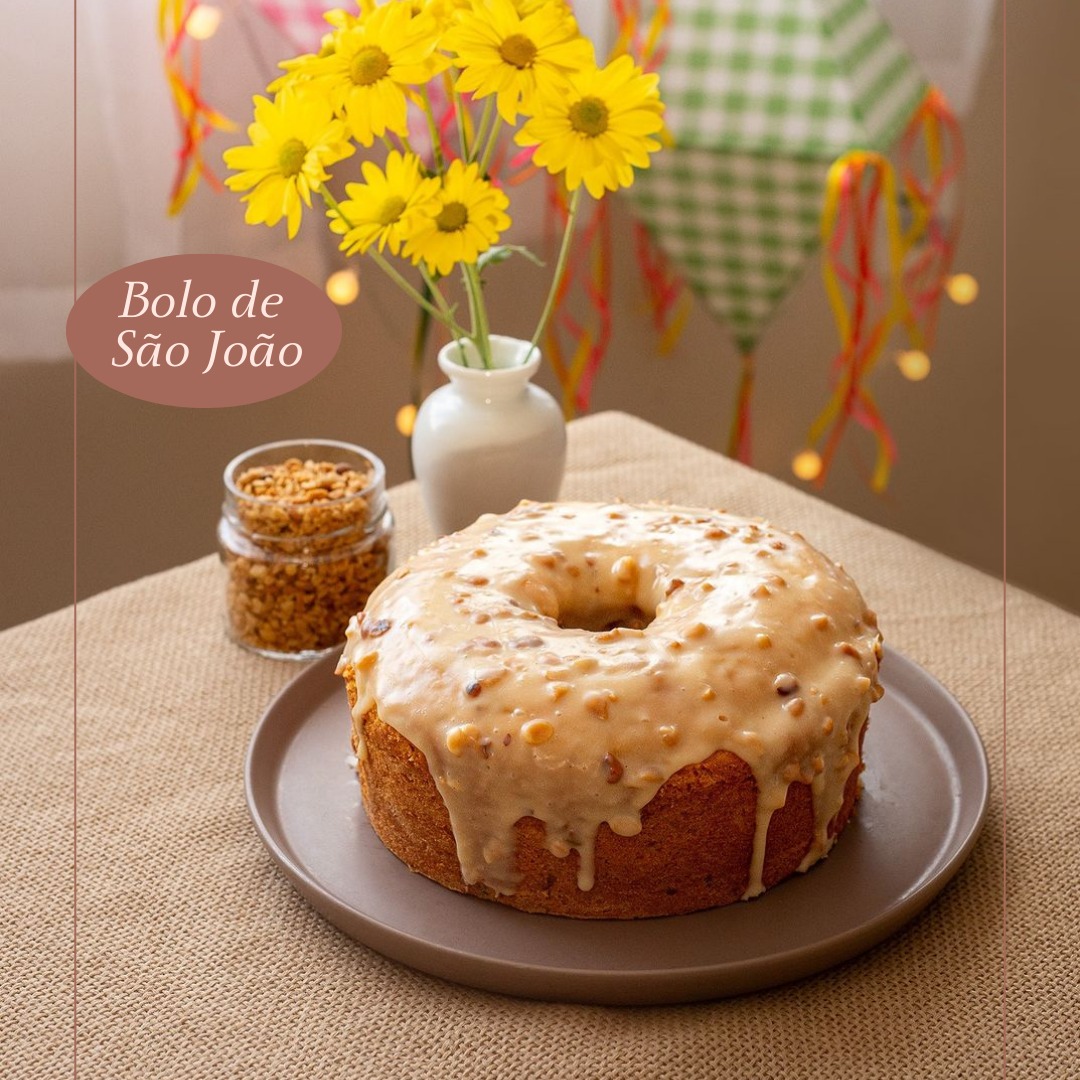 Bolo Amendoim